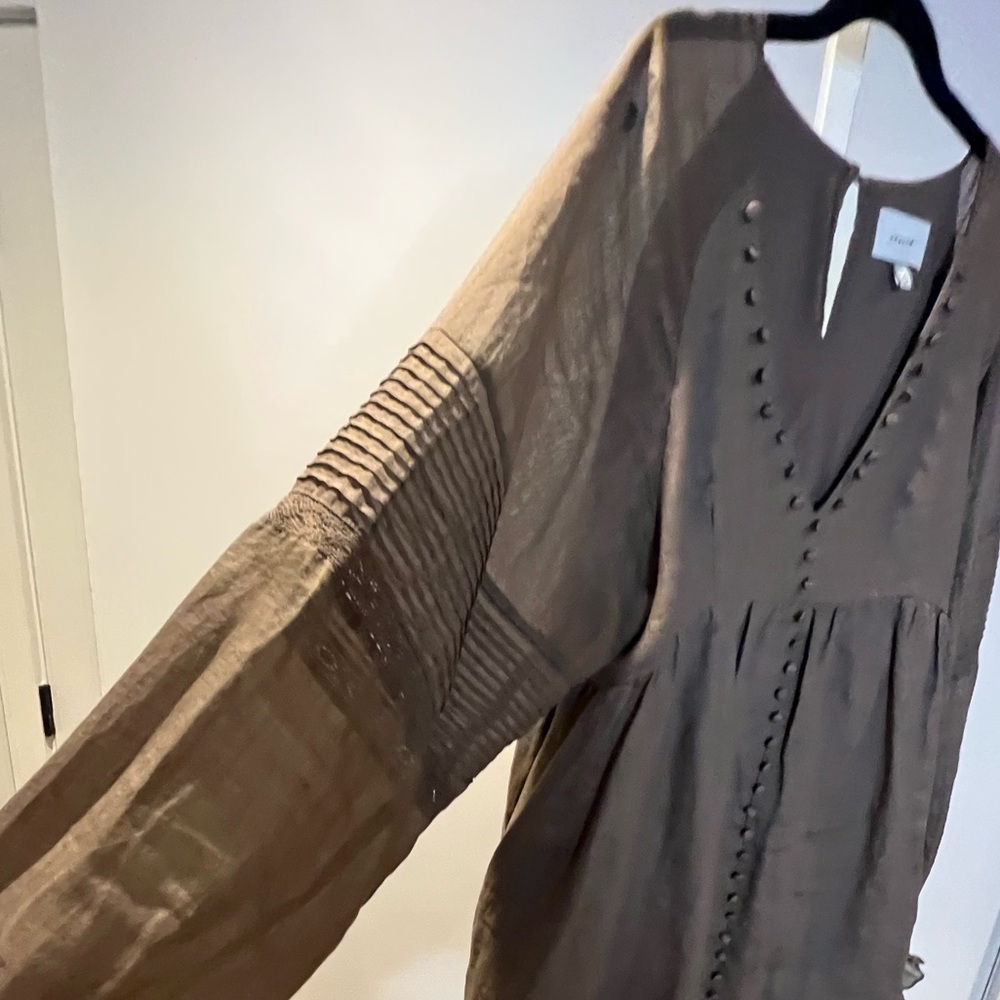 *JOSLIN* Lillian Linen Dress Size Small EUC - Picture 8 of 12